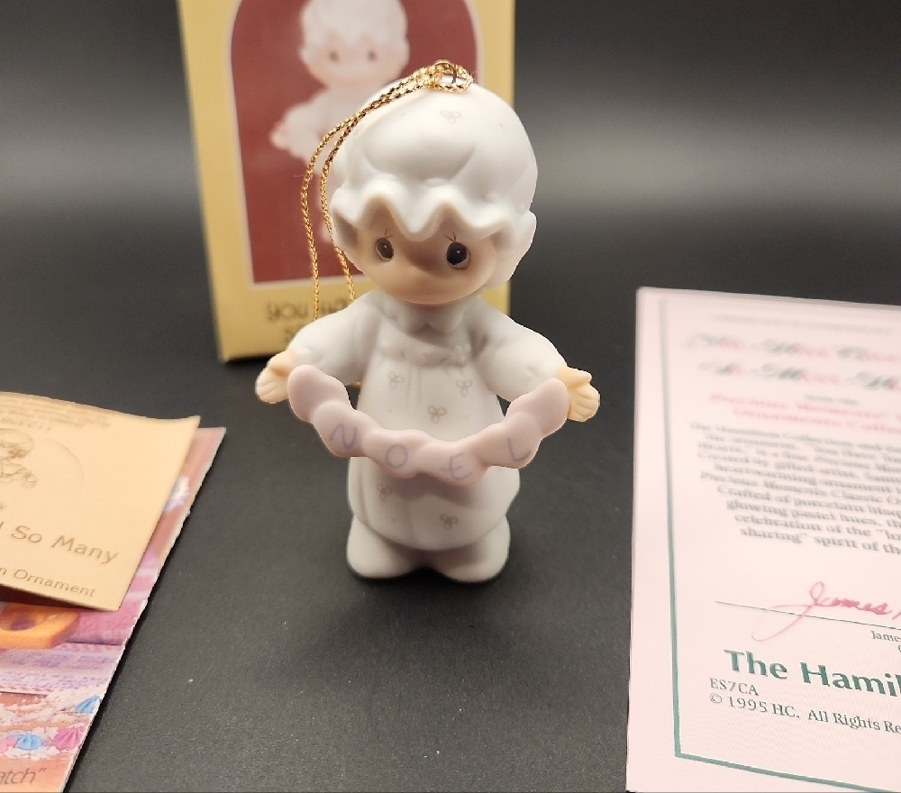 Hamilton Collection Precious Moments Ornament